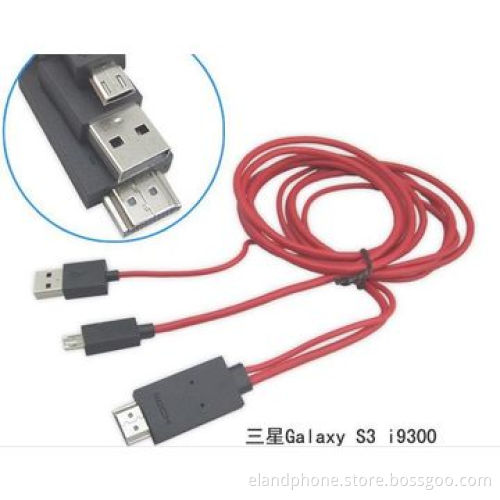 Micro USB to HDMI MHL HDTV Smart Adapter for Samsung Galaxy S3/S4/S5Nexus Note HTC LG